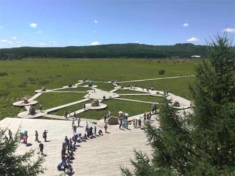 塞罕壩明珠七星湖 詩(shī)情畫(huà)意似仙境(圖6)