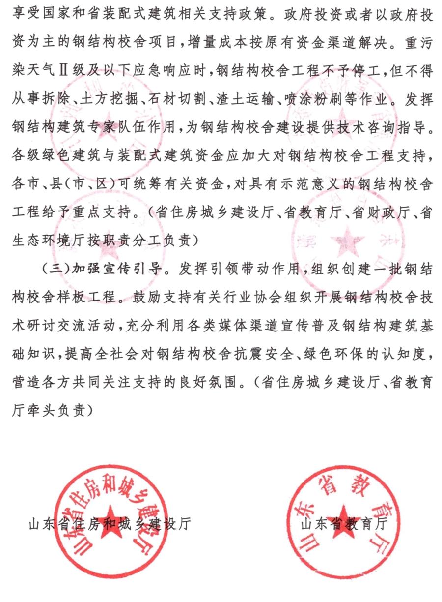 鋼結(jié)構(gòu)校舍建設(shè) 政策扶持知多少！(圖5)